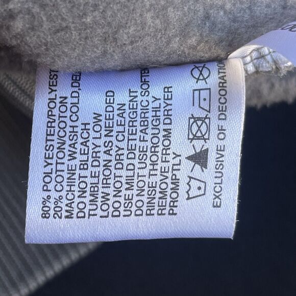 Clique Chevy Mens Jacket Extra Large XL Full Zip Gray Chevrolet Bowtie Casual - Picture 6 of 11